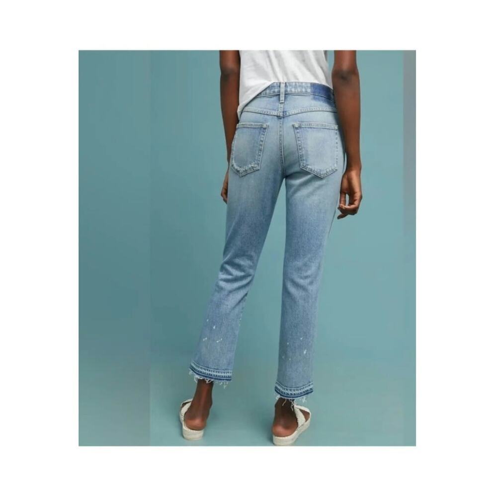 AMO Babe button fly distressed hems sweet cheeks ‎ sz 25